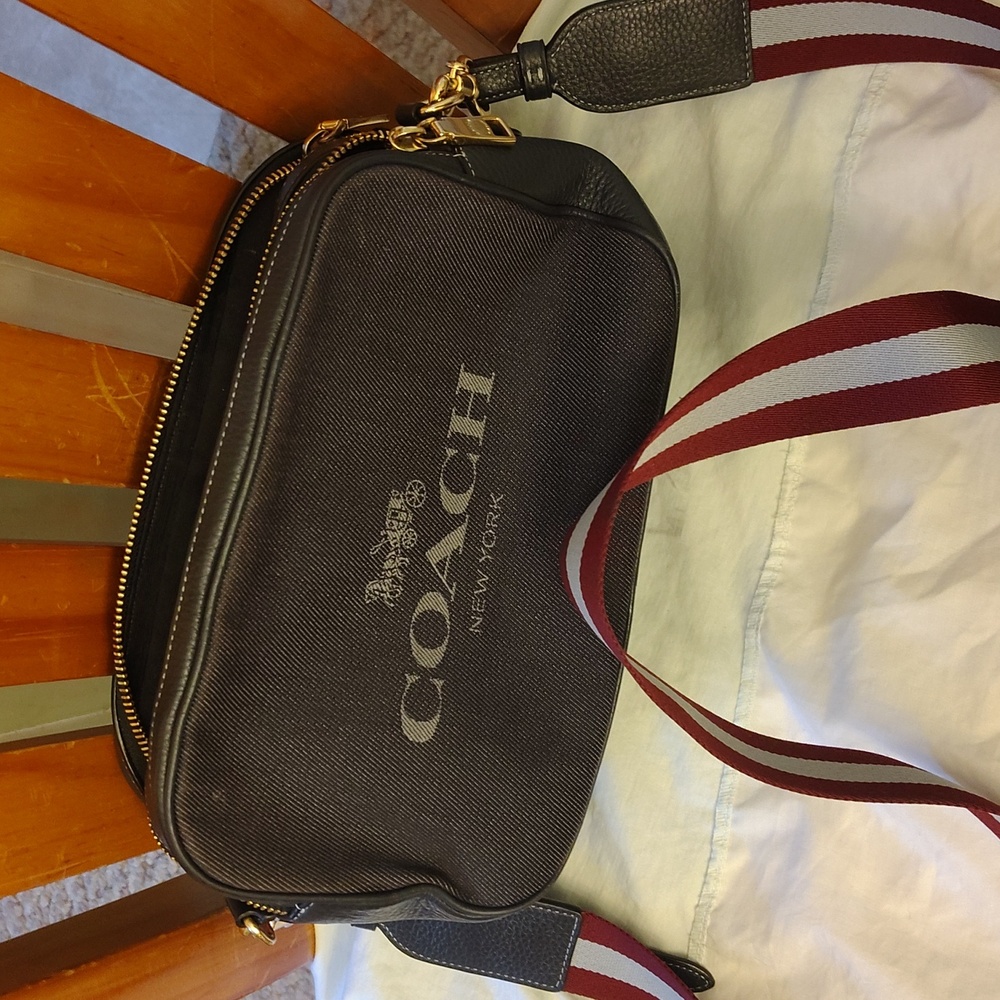 Coach Dark Navy Blue Crossbody Bag